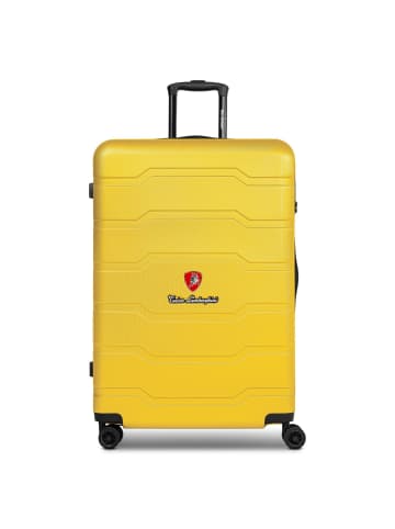 Tonino Lamborghini Bologna 4 Rollen Trolley L 77 cm in yellow