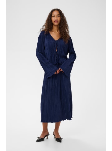 SAINT TROPEZ Strickjacke ZuniSZ Gerade Passform in Eclipse