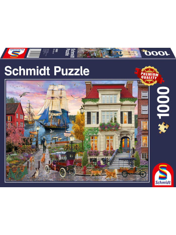 Schmidt Spiele Schiff im Hafen. 1.000 Teile | Erwachsenenpuzzle