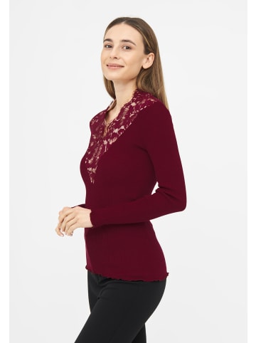 TOOCHE Shirt & Top "Scarlet Temptation" in bordeaux