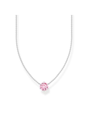 Thomas Sabo Kette in silber, pink