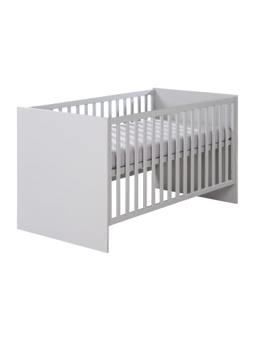 roba Kombi-Kinderbett Lea höhenverstellbar 70 x 140 cm - Grau