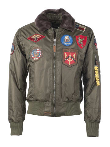 TOP GUN Bomberjacke TG20192047 in oliv