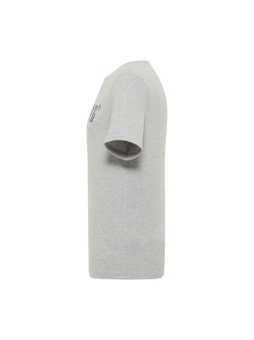 Mustang T-Shirt 1er Pack in Grau meliert