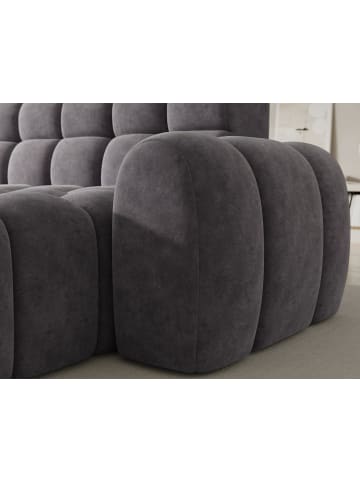 MF Design Ceedry Recamiere Links in Dunkelgrau -  (L) 165 x (B) 283 x (H) 98 cm