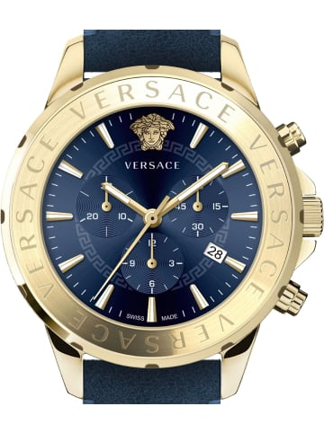 Versace Chronograph für Herren in blau