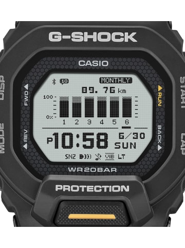 Casio G-Shock G-Squad Digitaluhr Bluetooth Schwarz