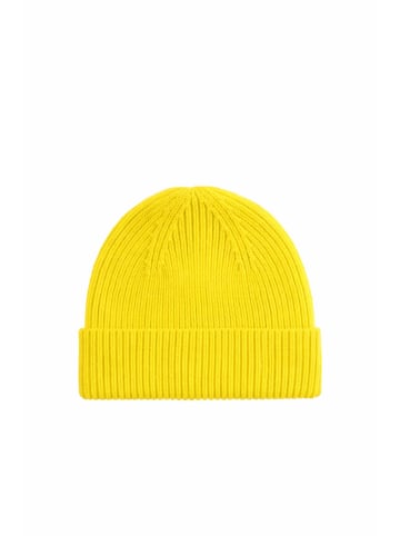 Yuhu Kinder Beanie Mütze Winter Unisex 3–8 Jahre in Gelb