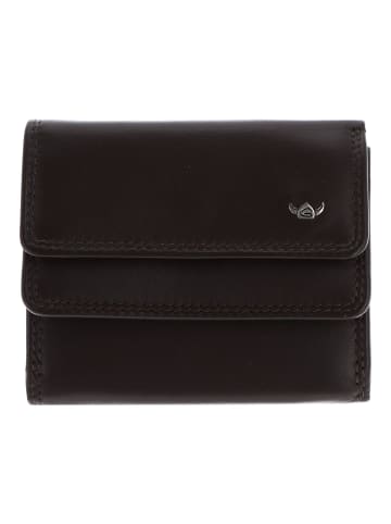Golden Head Polo Geldbörse RFID Leder 10 cm in dunkelbraun