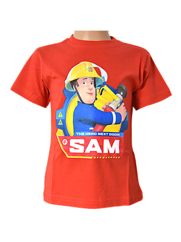 Feuerwehrmann Sam  T-Shirt Feuerwehrmann Sam  in Rot