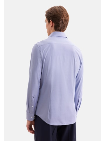 Seidensticker Performance-Hemd Slim in Mittelblau