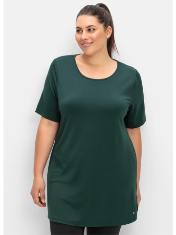 sheego Funktionsshirt in tiefgrün