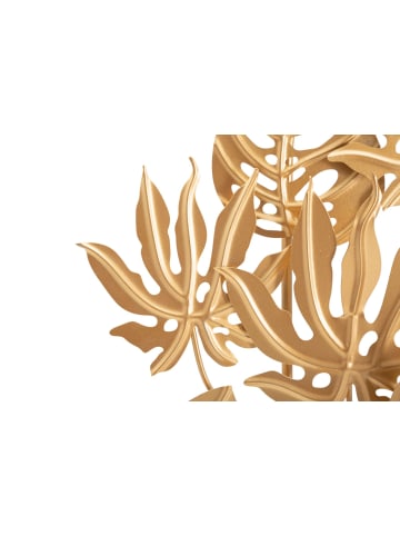Mauro Ferretti Goldene Metallskulptur mit Sockel, 56 x 10 x 57,5 cm