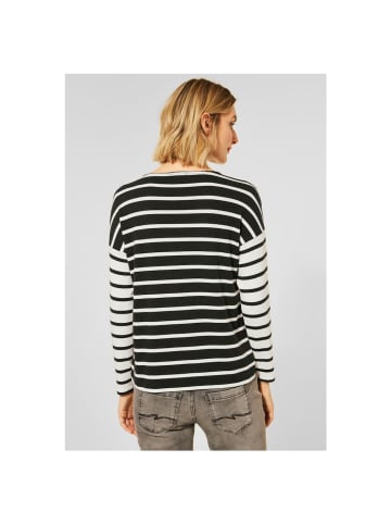 Street One Langarmshirt in off white