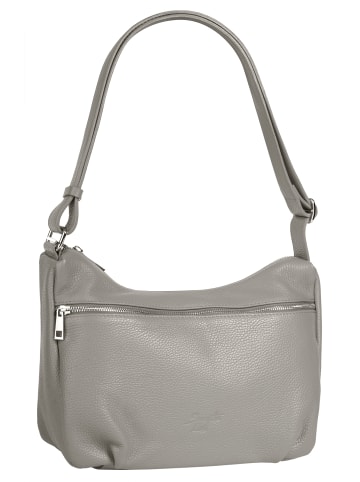 Samantha Look Shopper echt Leder in grau