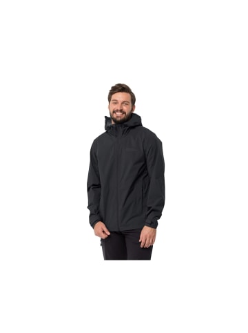 Jack Wolfskin Softshelljaken in schwarz