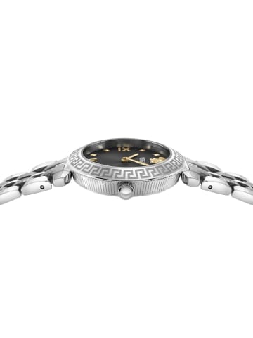 Versace Quarzuhr für Damen in silber