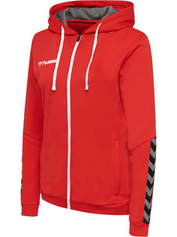 Hummel Hummel Kapuzenpullover Hmlauthentic Multisport Damen in TRUE RED