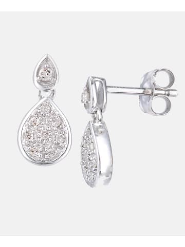 Diamant L'éternel Ohrhänger aus 375 Weißgold mit Diamant