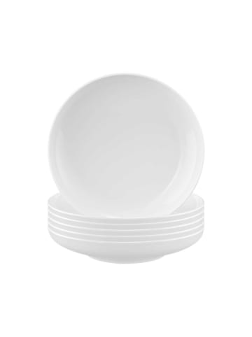 Seltmann Weiden 6er Set Suppenteller Sento Home ø 21,3 cm weiß in weiß