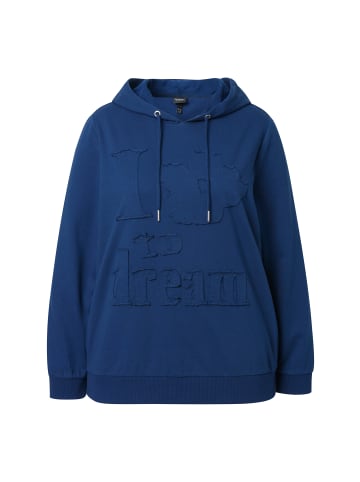 Ulla Popken Sweatshirt in dunkelblau