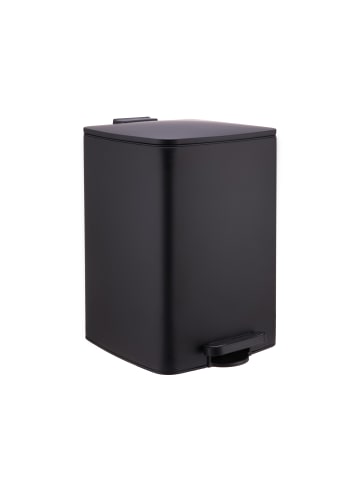 relaxdays Mülleimer in Schwarz - 20 Liter