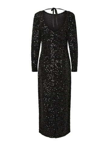 Pieces Maxikleid in Black