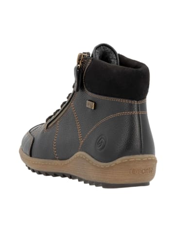 remonte Komfort Stiefeletten in Schwarz