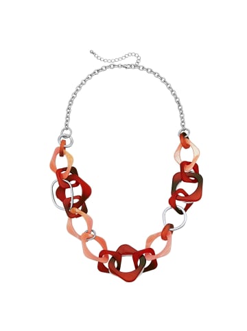 Steuer Modeschmuck Metall in Rot