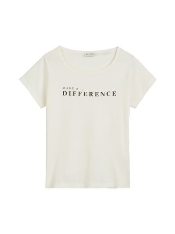Marc O'Polo Print-T-Shirt regular in White Cotton