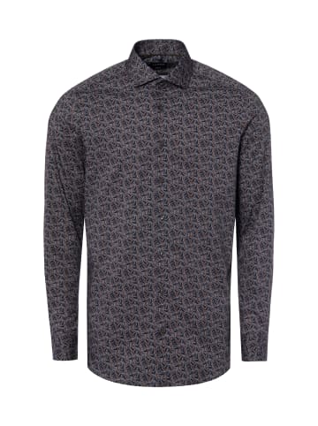 OLYMP LEVEL 5 Hemd in taupe mehrfarbig