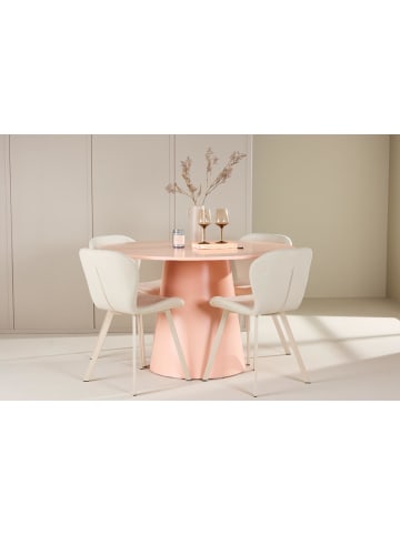ebuy24 Essgruppe Lanzo Peach 120 x 120 cm