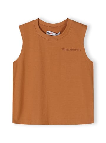 Minoti 2tlg. Set: T-Shirt & Shorts 23fleece115 in Beige