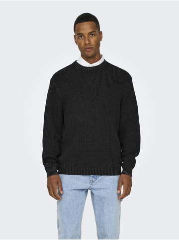 ONLY & SONS Strickpullover in Black 1