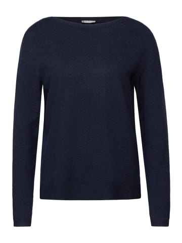 Street One Kuscheliger Pullover in Blau
