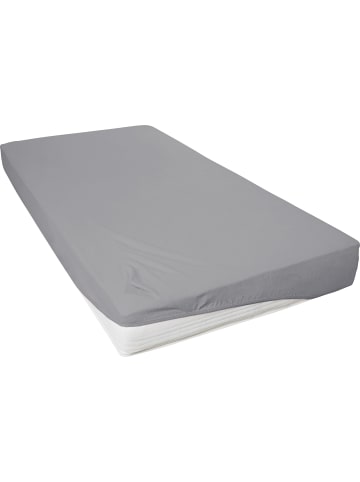 Primera Biber Spannbettlaken in granit