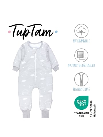 TupTam Baby Schlafsack mit Beinen und Ärmel ganzjährig in gold Modell 1