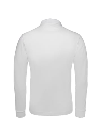 La Martina Langarm-Poloshirt XMP004 XT in weiss