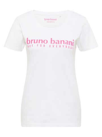 Bruno Banani T-Shirt BALL in Weiß