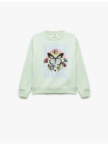KOTON SWEATSHIRTS in Grün