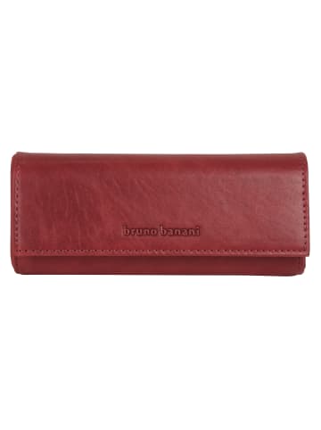 Bruno Banani Brillenetui echt Leder in rot