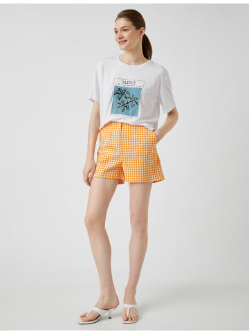 KOTON T-shirt in Weiß