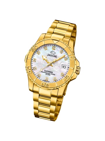 Jaguar Analog-Armbanduhr Jaguar Pro Diver gold mittel (ca. 34mm)