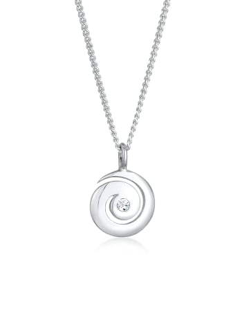 Elli Halskette 925 Sterling Silber Spirale in Silber