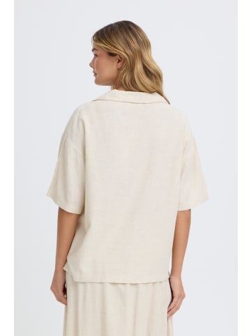 Fransa Hemd kurzarm FRJETT Relaxed fit in UNDYED UNBLEACHED