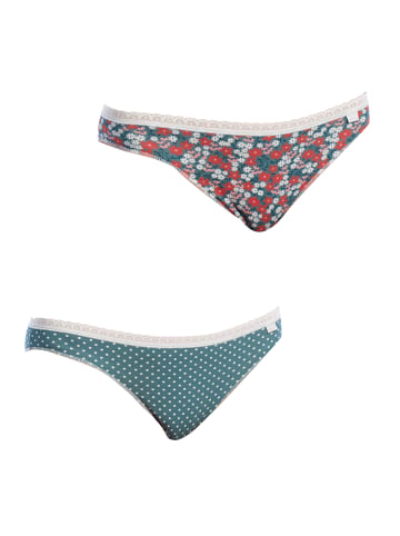 Janira 2er-Set: Pantys in Green
