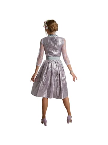 tectake Midi-Dirndl Oberammergau Modell 2 in silber/grün