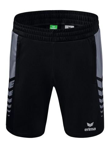 erima Six Wings Shorts in schwarz/slate grey