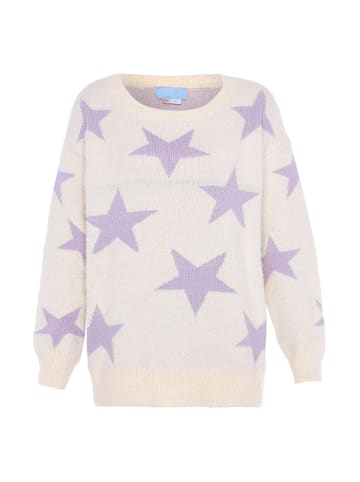 Poomi Damen Sweater in WOLLWEISS