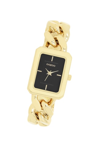 Oozoo Analog-Armbanduhr Oozoo Timepieces gold extra groß (ca. 31x24mm)